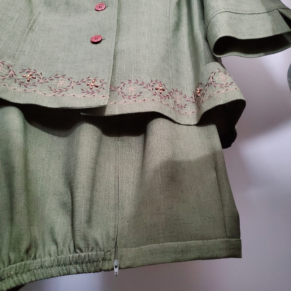 Sag Harbor 2pc suit size 22W